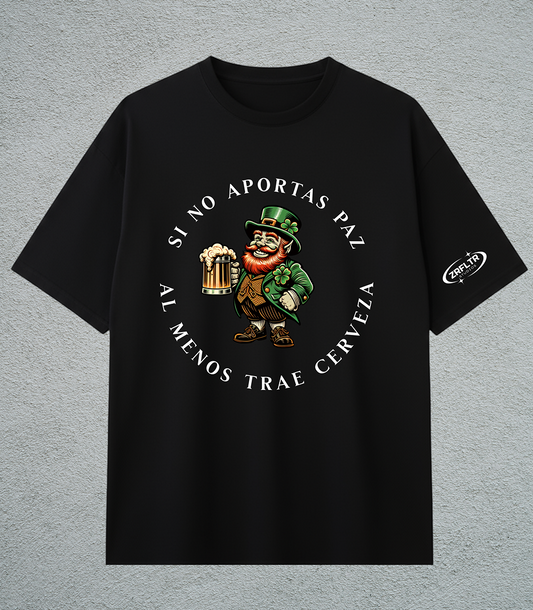 CAMISETA SI NO APORTAS PAZ